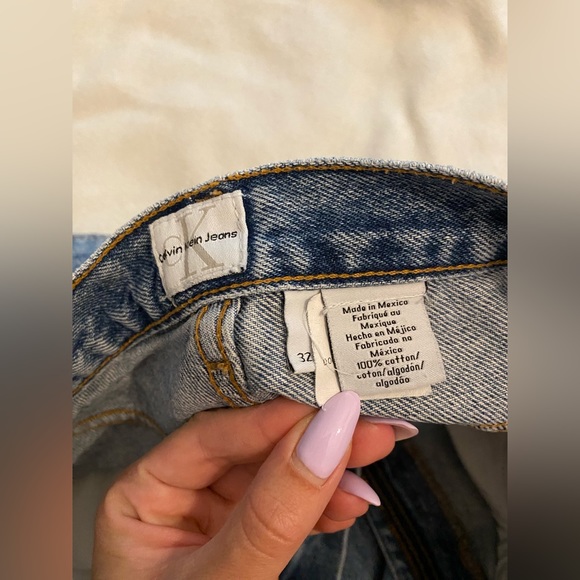 VINTAGE Calvin Klein Medium Wash Jeans - Sz 28/29 - Picture 8 of 8